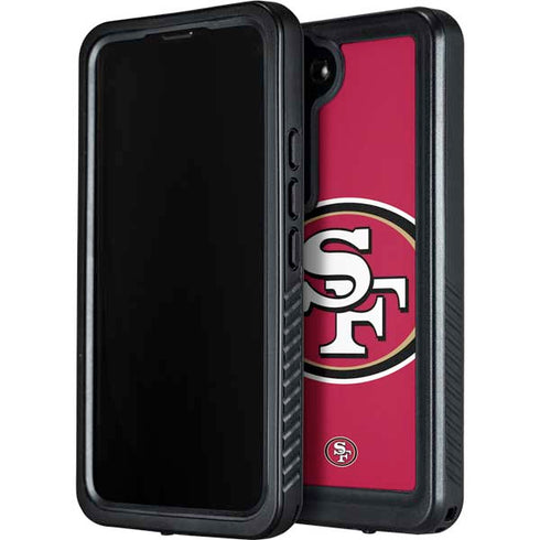 NFL San Francisco 49ers Large Logo Galaxy S24 Plus Waterproof Case